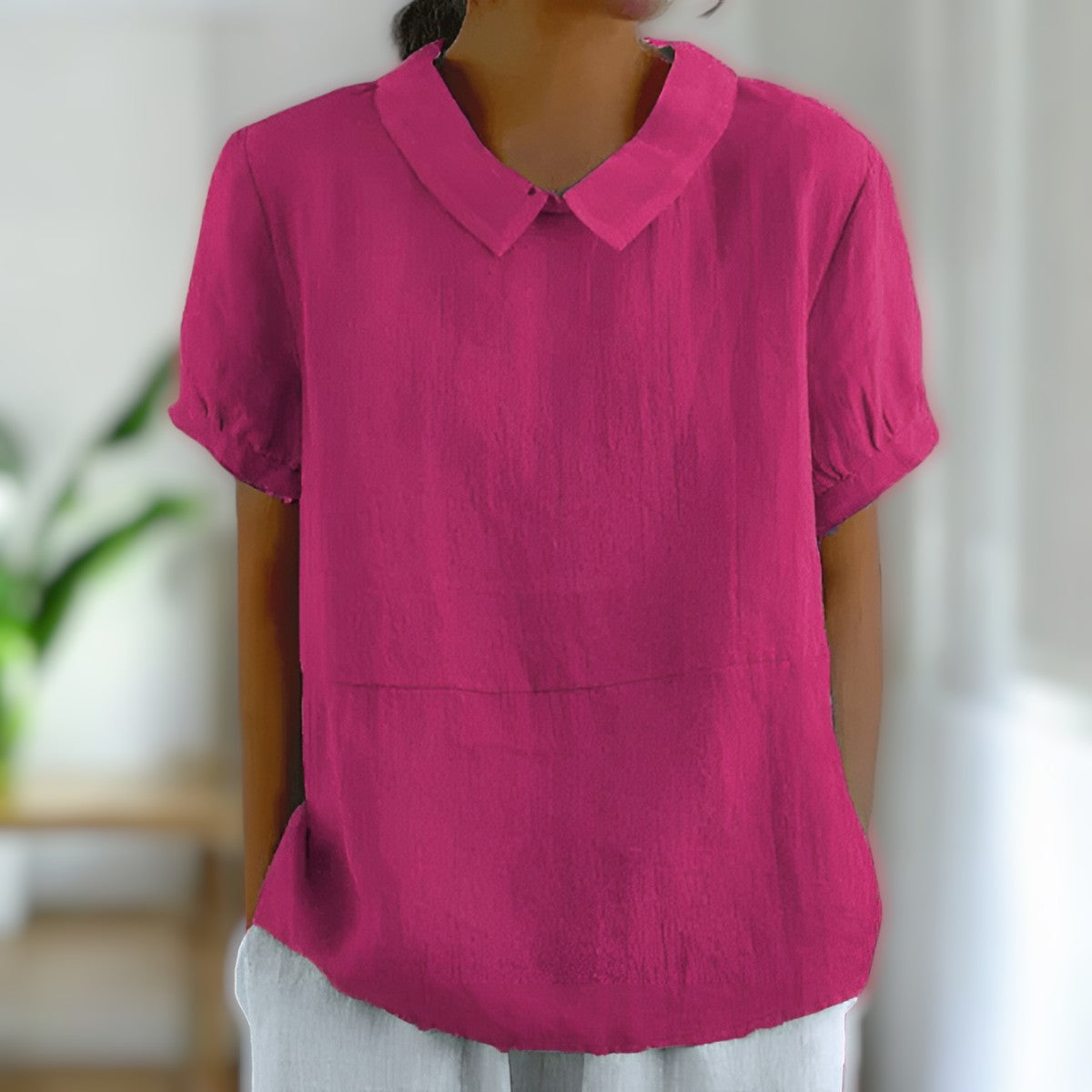 Elsi | Elegant Skjorta I Bomull (50% rabatt)