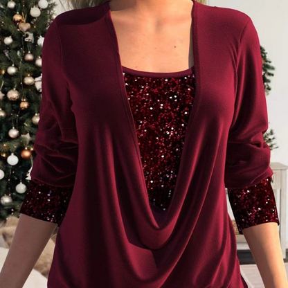 Sandy™ | Stilren Glitterblus