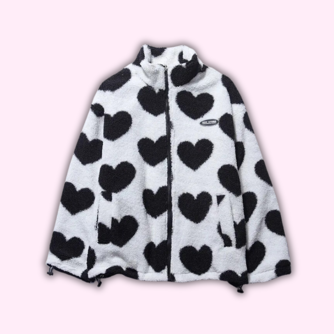 Iris™ | Trendigt Dubbelsidig Hjärtkappa