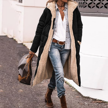 Zoe™ | Trendig Vändbar Långjacka