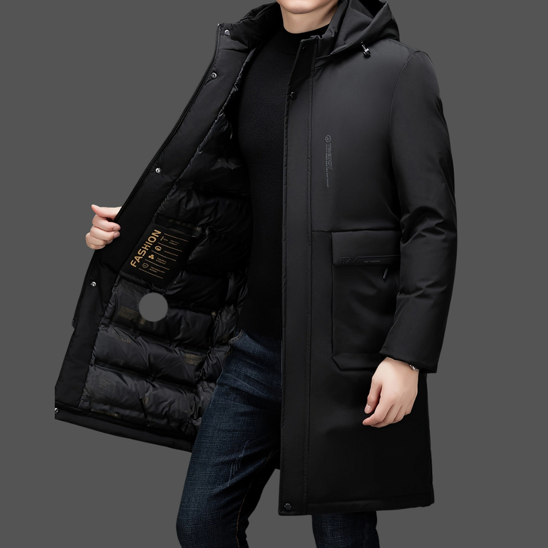 Egon™ | Elegant Kappa med Huva